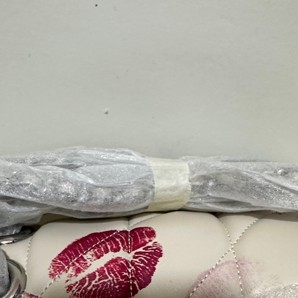 White and Pink Patterned Pillow - Picture 8 of 11